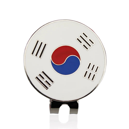 Golf Ball Marker Hat Clip With Magnet Ball Mark